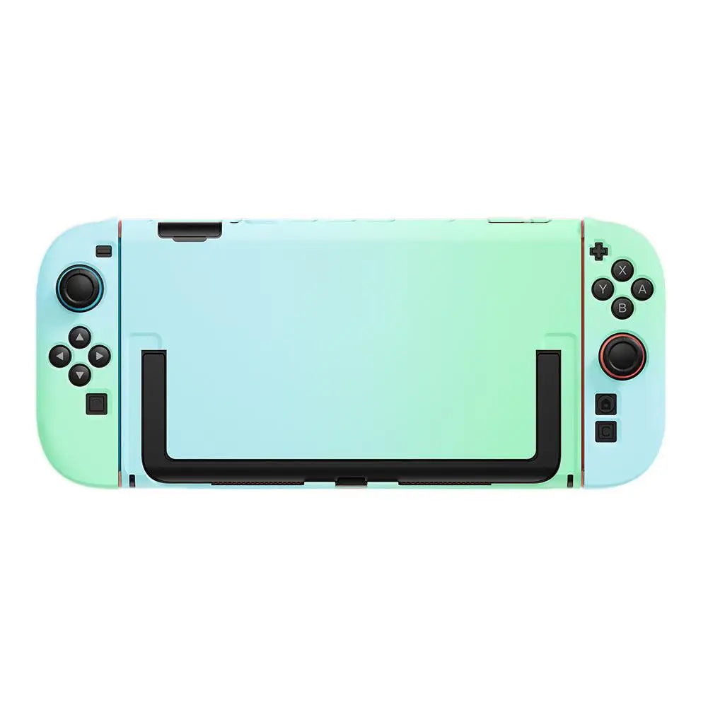 Gradient Color Protective Case For Switch 2 Blue Green