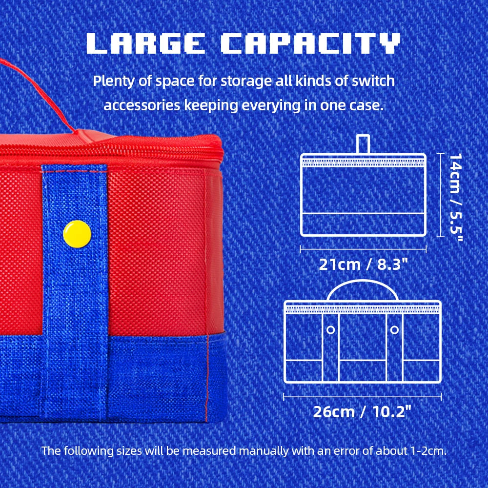 Large Carrying Case for Nintendo Switch 2