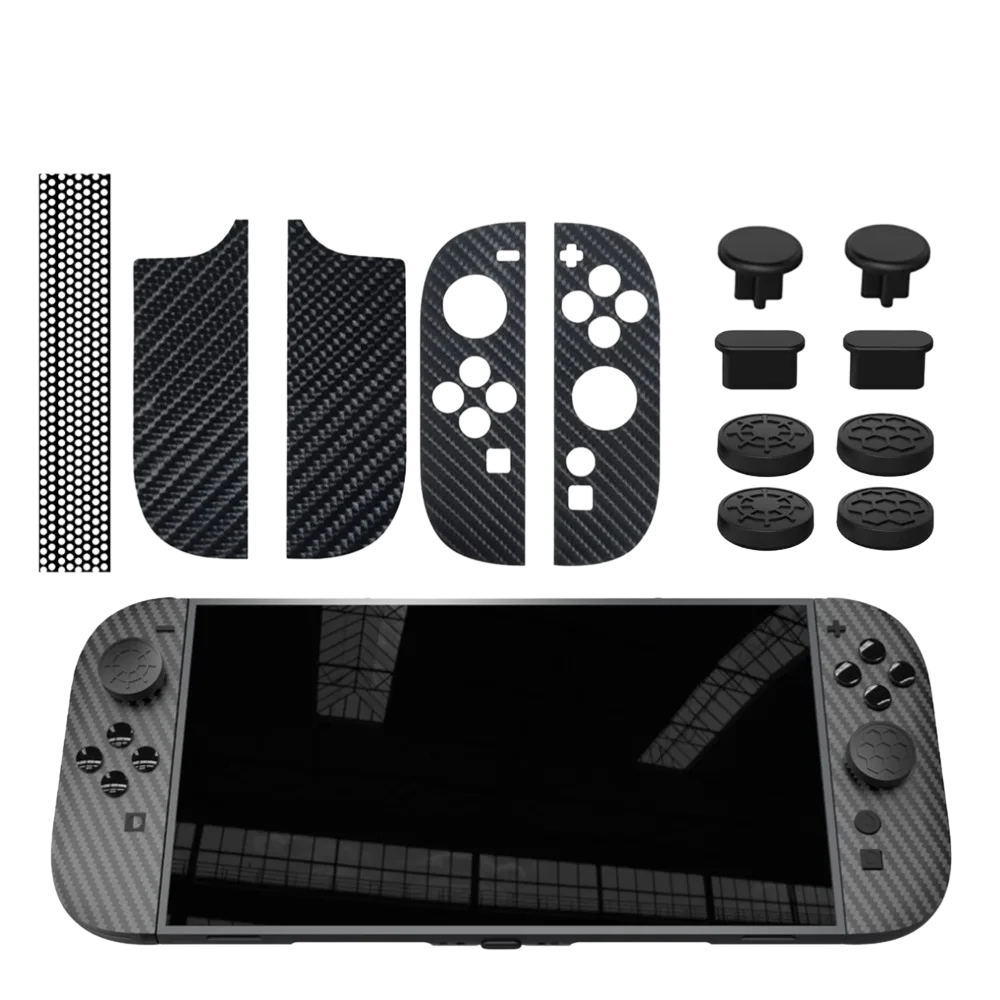 Switch 2 Carbon Fiber Design Protection Kit