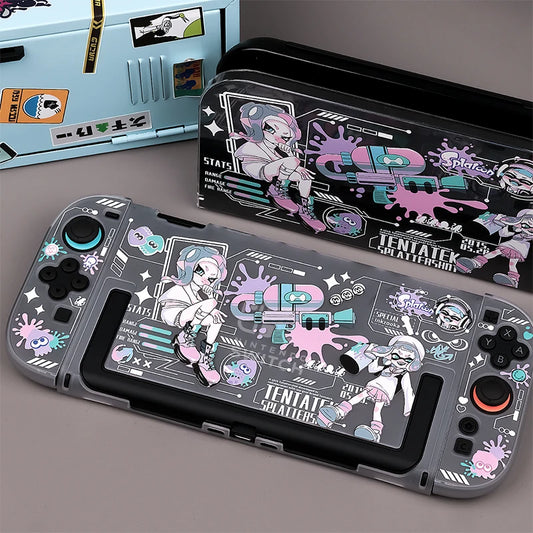 Tentatek Splattershot Theme Protective Case For Nintendo Switch 2