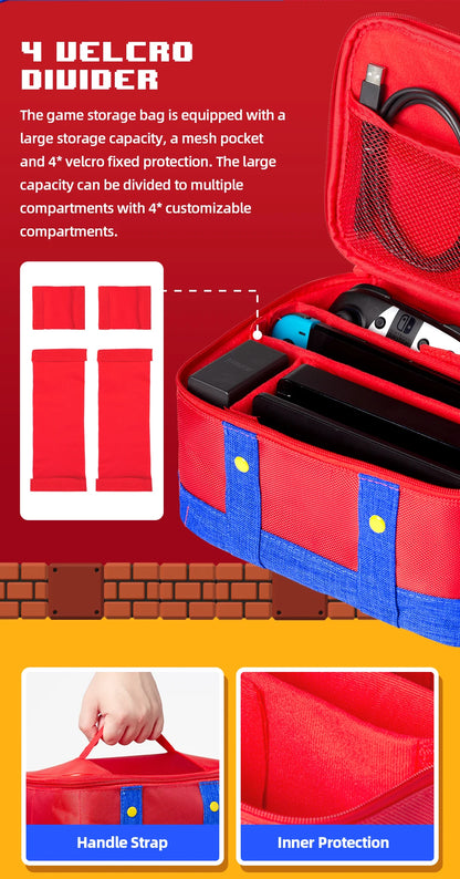 Large Carrying Case for Nintendo Switch 2