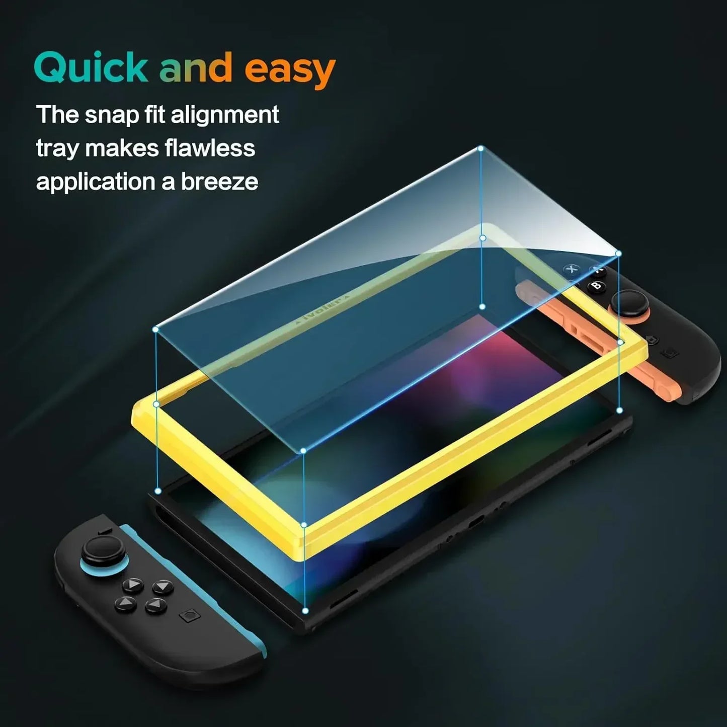 HD Tempered Glass Screen Protector For Nintendo Switch 2