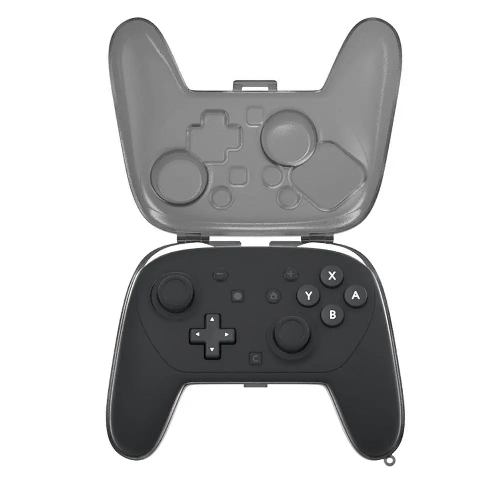 Nintendo Switch 2 Pro Controller Transparent Black Hard Storage Case