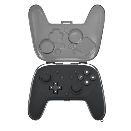 Nintendo Switch 2 Pro Controller Transparent Black Hard Storage Case