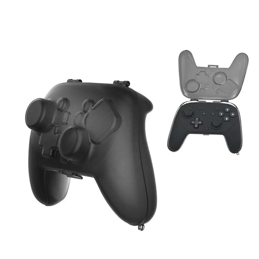 Nintendo Switch 2 Pro Controller Transparent Black Hard Storage Case