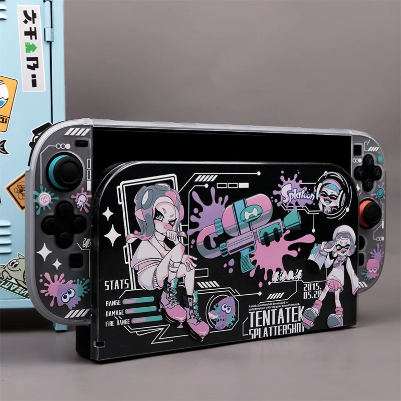 Tentatek Splattershot Theme Protective Case For Nintendo Switch 2