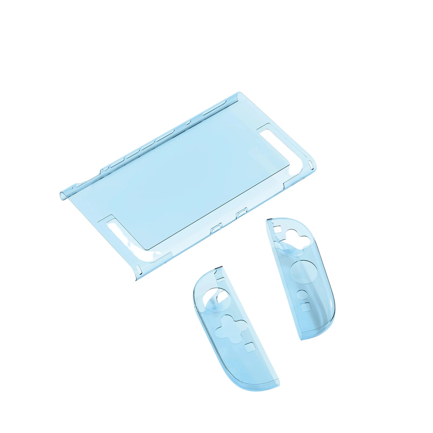 Transparent Blue Thin Protective Shell Case For Nintendo Switch 2
