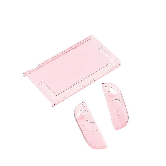Transparent Pink Thin Protective Shell Case For Nintendo Switch 2